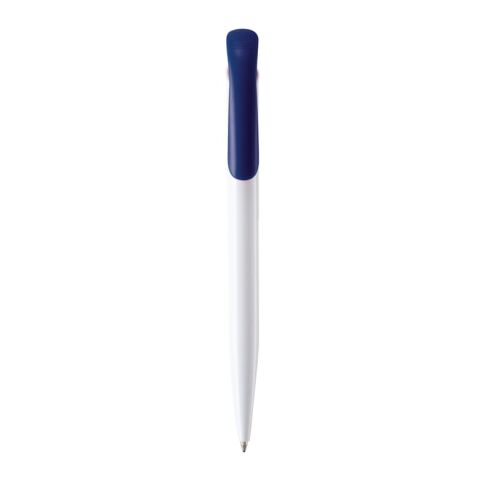Bolígrafo Atlas color opaco Blanco-Azúl oscuro