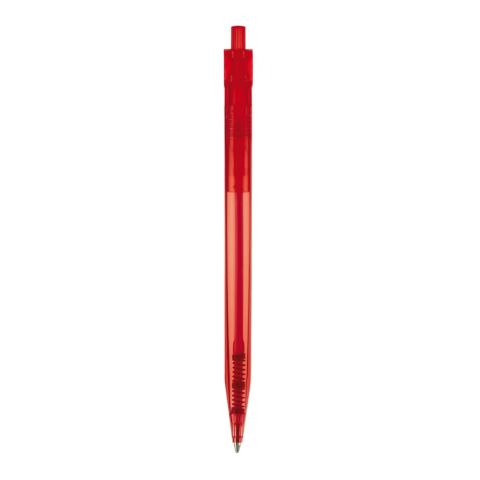 Bolígrafo Futurepoint Transparente Rojo / Blanco-Rojo / Blanco | Impresión De Pantalla 1 color | 270 grados del clip | 50 mm x 25 mm | no disponible