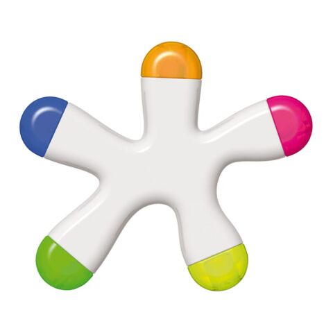 Marcador Estrella Arco iris | Tampografía 1 color | Cara 2 | 30 mm x 10 mm | no disponible