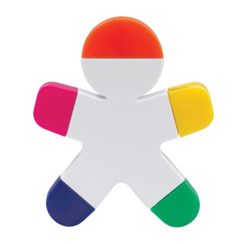 Marcador muñeco Blanco | Tampografía 1 color | cara 1 | 25 mm x 25 mm | no disponible