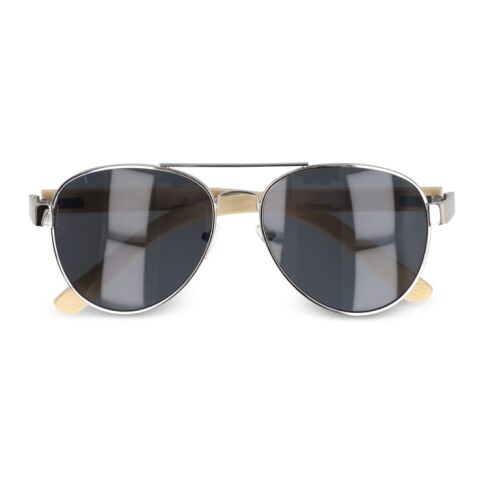 Gafas de sol aviador con patas de bambú Natural | sin montaje de publicidad | no disponible | no disponible