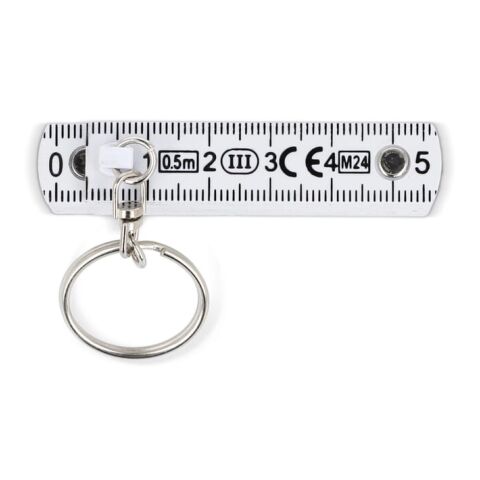Anillo regla plegable calibrado 0,5m Blanco | sin montaje de publicidad | no disponible | no disponible