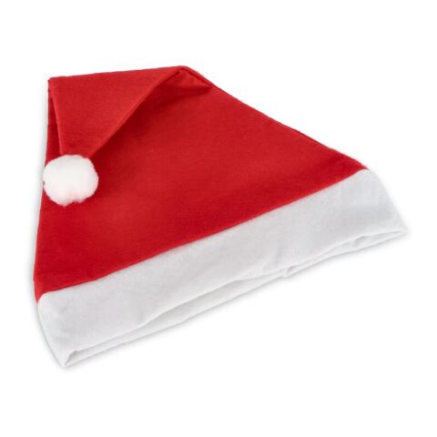 Gorro de Navidad de fieltro Rojo / Blanco | sin montaje de publicidad | no disponible | no disponible