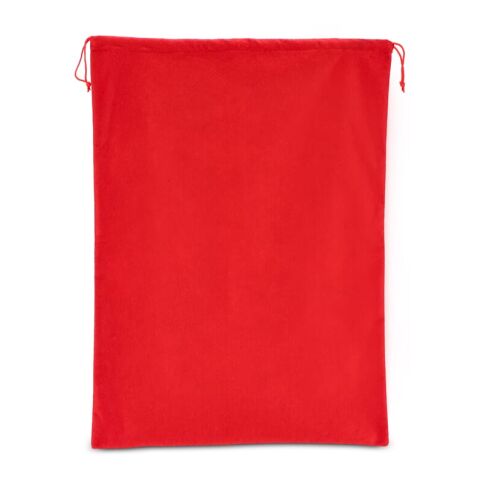 Saco de regalo de fieltro 50x70cm Rojo / Blanco | sin montaje de publicidad | no disponible | no disponible