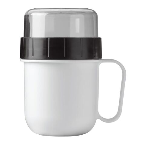 Taza para el almuerzo 520+230ml Blanco | sin montaje de publicidad | no disponible | no disponible | no disponible