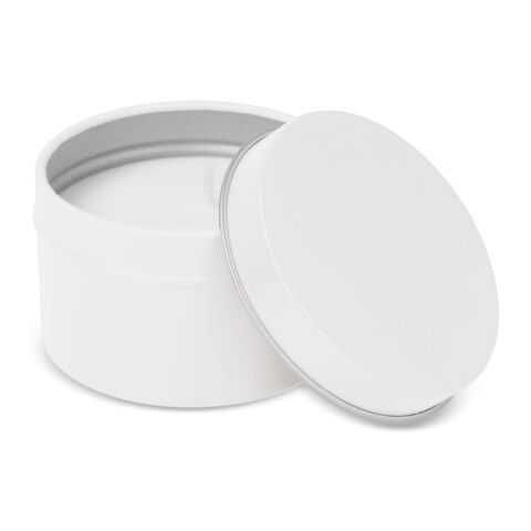 Vela con aroma a plantas Kirtan en lata grande reciclada Arco iris | sin montaje de publicidad | no disponible | no disponible