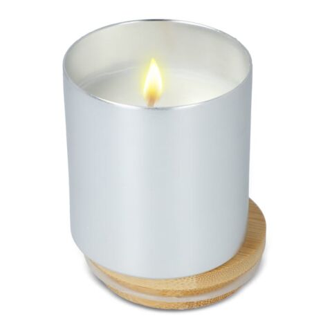 Bhakti-Duftkerze auf pflanzlicher Basis in recyceltem Aluminiumgefäß Plata | sin montaje de publicidad | no disponible | no disponible