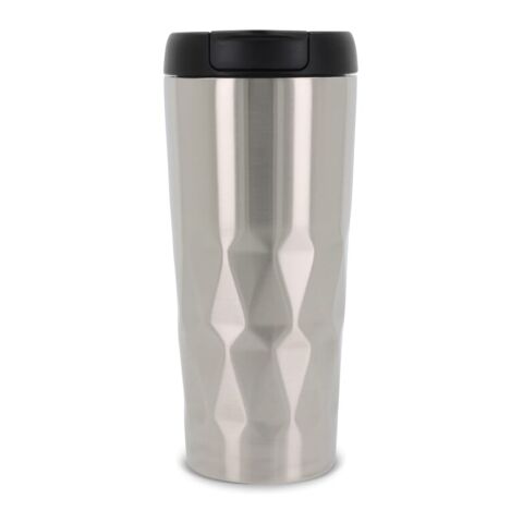 Termo con forma de rombos 450ml Plata