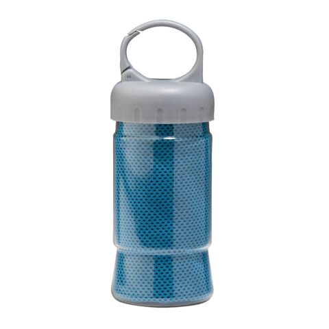 Toalla Fitness Azul / Blanco
