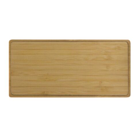 Batería externa de bambú con panel solar de 8000mAh Natural | sin montaje de publicidad | no disponible | no disponible | no disponible