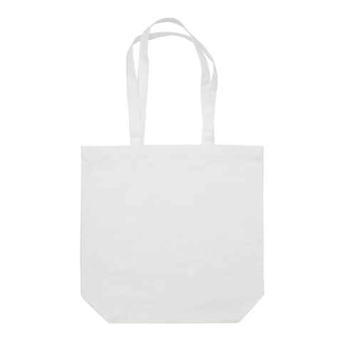 Bandolera lona 250g/m² 41x12x43cm Blanco | sin montaje de publicidad | no disponible | no disponible | no disponible