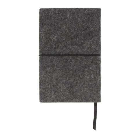 Fieltro de cuaderno A5 gris oscuro | sin montaje de publicidad | no disponible | no disponible | no disponible