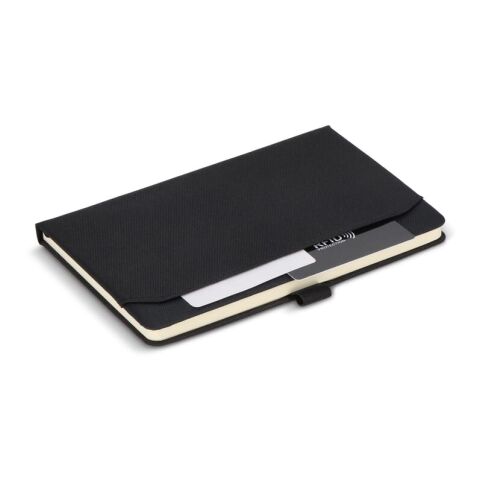 Cuaderno con bolsillo Ashira A5 Negro intenso | sin montaje de publicidad | no disponible | no disponible