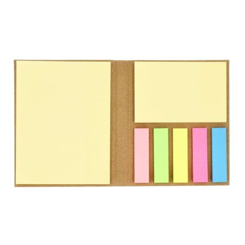 Notas adhesivas papel craft 3 Natural | sin montaje de publicidad | no disponible | no disponible