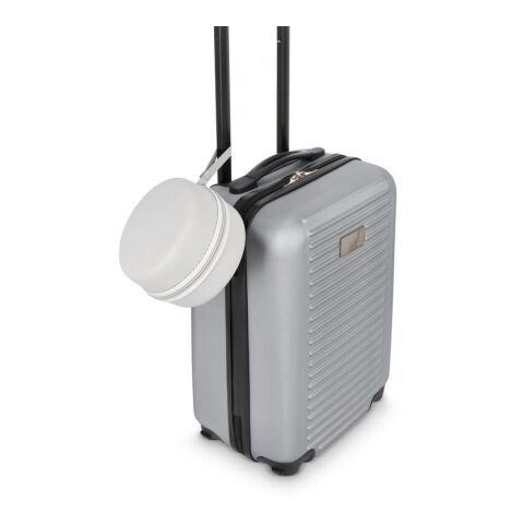 Almohada de viaje contorneada de espuma viscoelástica con funda de EVA Gris | sin montaje de publicidad | no disponible | no disponible