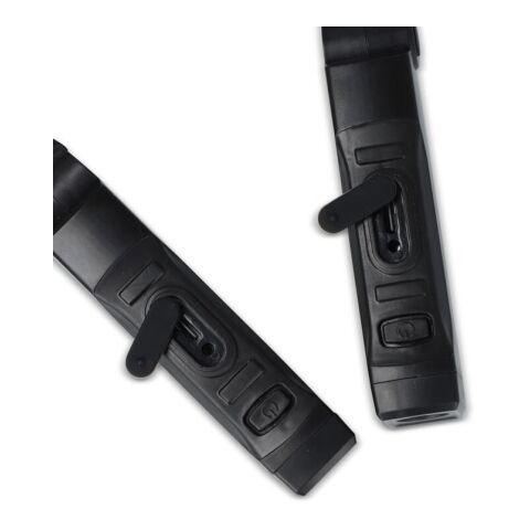 Linterna de cuello manos libres recargable Negro | sin montaje de publicidad | no disponible | no disponible