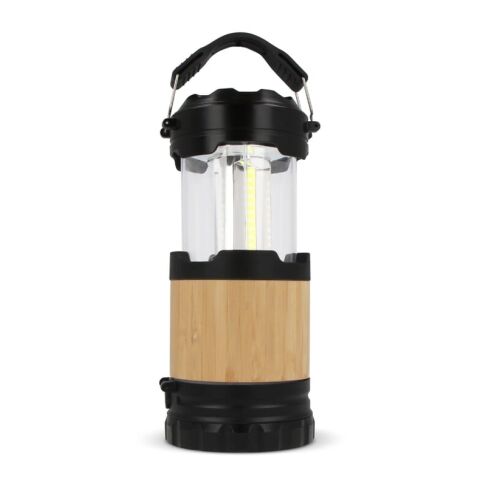 Lámpara y linterna de ABS y bambú negro | sin montaje de publicidad | no disponible | no disponible | no disponible