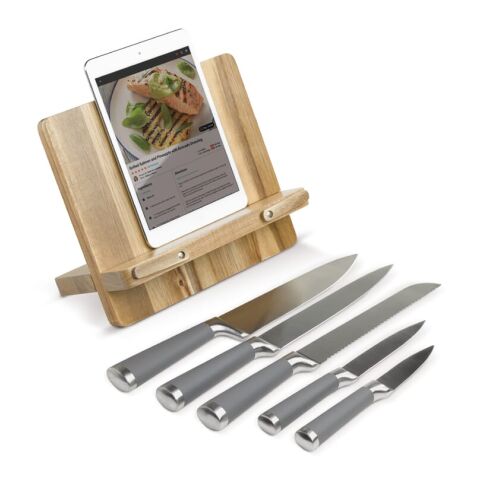 Soporte Set Cuchillos Natural | sin montaje de publicidad | no disponible | no disponible | no disponible