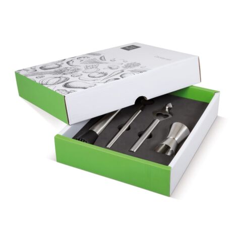 Set para cocktail Plateado | sin montaje de publicidad | no disponible | no disponible | no disponible