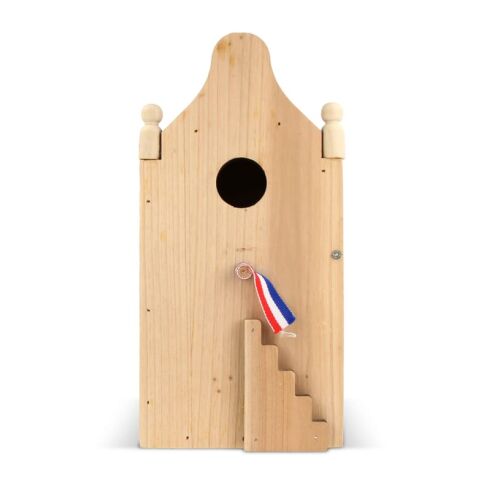 Casa de madera para pájaros FSC Natural | sin montaje de publicidad | no disponible | no disponible | no disponible