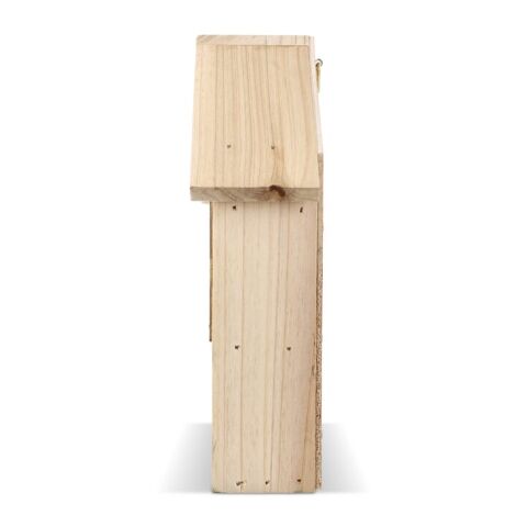 Hotel para insectos fabricado con madera FSC Natural