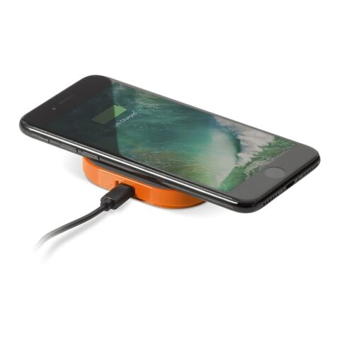 Cojin de carga sin cables 5W Naranja | sin montaje de publicidad | no disponible | no disponible | no disponible