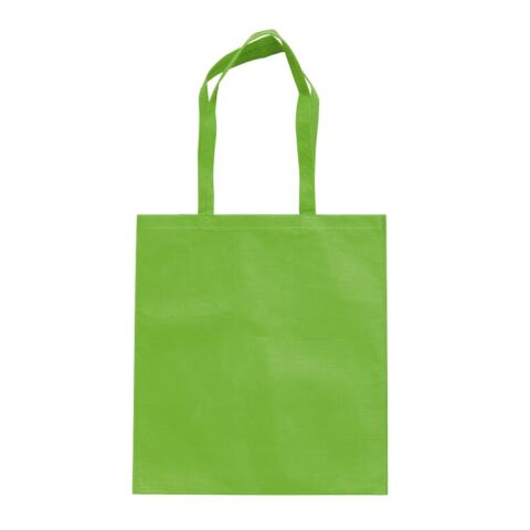 Bolsa R-PET 100g/m² en diveros colores Luz Verde | sin montaje de publicidad | no disponible | no disponible | no disponible