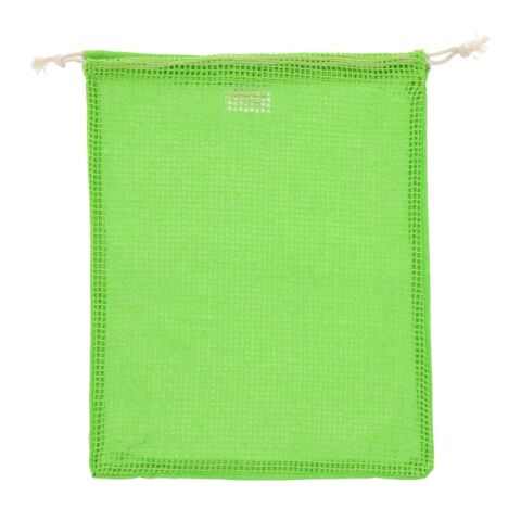 Bolsa de comida reutilizable de algodón OEKO-TEX® 25x30cm Luz Verde | sin montaje de publicidad | no disponible | no disponible | no disponible