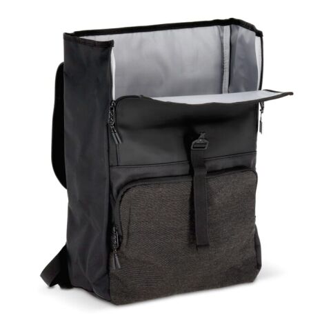 Laptop-Rucksack Liam RPET 20L negro | sin montaje de publicidad | no disponible | no disponible | no disponible