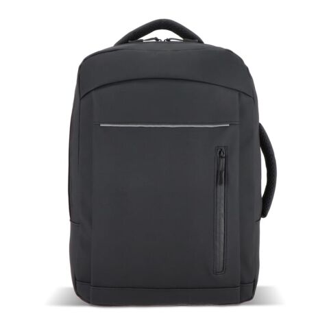 Mochila para portátil PU Osaka 30 x 14 x 42 cm 15 l Negro intenso | sin montaje de publicidad | no disponible | no disponible