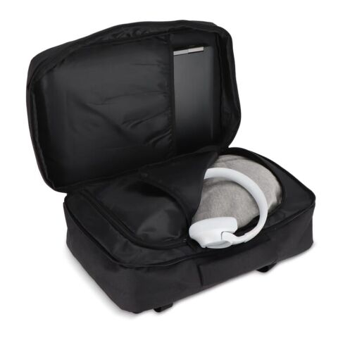 Mochila de noche R-PET 600D 22L Negro