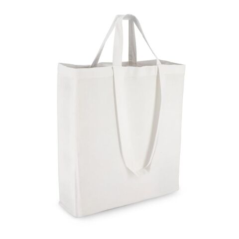 Bolsa de algodón OEKO-TEX® 38 x 10 x 42 cm 140 g/m². Blanco | sin montaje de publicidad | no disponible | no disponible