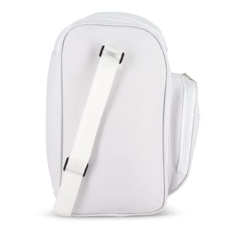 R-PET 600D Bolsa nevera 26 x 19 x 34cm 13L Blanco | sin montaje de publicidad | no disponible | no disponible