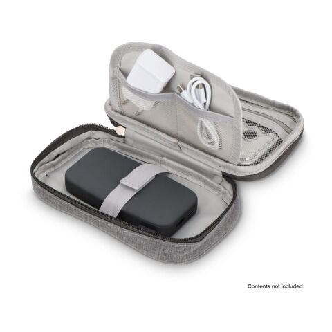 Bolsa organizadora Kora de rPET 300D Gris | sin montaje de publicidad | no disponible | no disponible