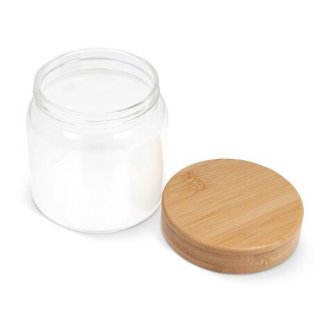 Bote vidrio y bambú 600ml Transparente | sin montaje de publicidad | no disponible | no disponible | no disponible