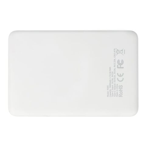 Zenith USB-C Powerbank con Power Delivery R-ABS 10000mAh Blanco | sin montaje de publicidad | no disponible | no disponible