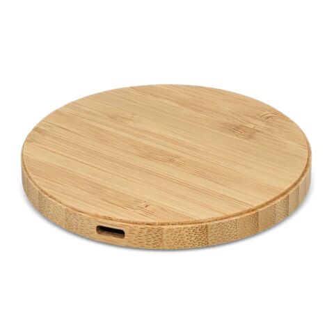 Almohadilla de carga inalámbrica bambú 15 W Natural | sin montaje de publicidad | no disponible | no disponible