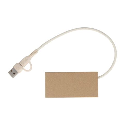 Hub de papel reciclado Natural | sin montaje de publicidad | no disponible | no disponible | no disponible