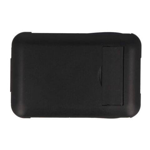 Kit de viaje para teléfono y cargador Negro | sin montaje de publicidad | no disponible | no disponible | no disponible