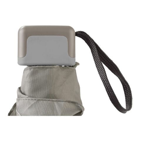 Paraguas ultra ligero de 21” con funda Gris pardo | sin montaje de publicidad | no disponible | no disponible | no disponible
