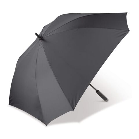 Paraguas cuadrado de 27” deluxe con manga Negro | sin montaje de publicidad | no disponible | no disponible | no disponible