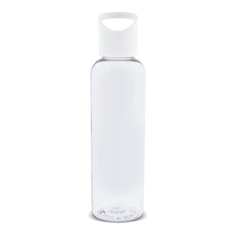 Botella Loop Transparente R-PET 600ml Blanco-Blanco | sin montaje de publicidad | no disponible | no disponible | no disponible