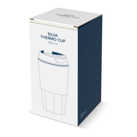 Silva termo taza 450ml Negro