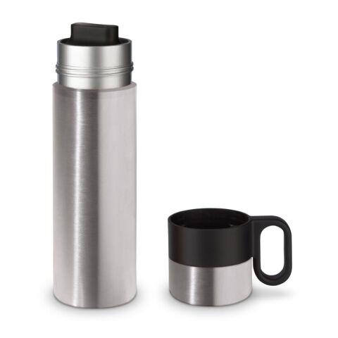 Termo Flow con asa 500ml Plata | sin montaje de publicidad | no disponible | no disponible | no disponible