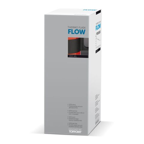 Termo Flow con asa 500ml Rojo / Blanco