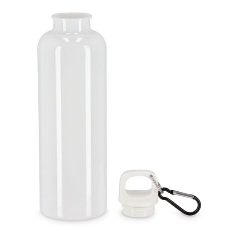 Botella de agua Nina R-PET 750 ml Color duro Blanco | sin montaje de publicidad | no disponible | no disponible