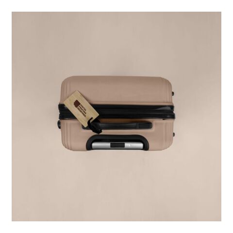 Etiqueta de transporte de bambú Natural | sin montaje de publicidad | no disponible | no disponible | no disponible