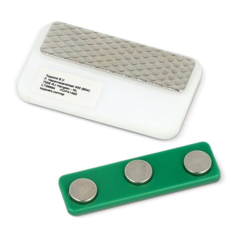 Identificador 50x30mm Blanco