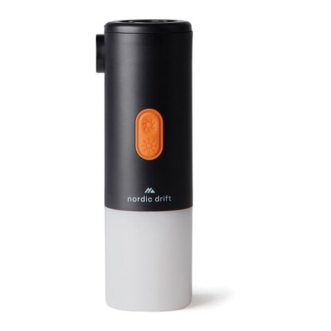 Bomba de aire camping y luz portátil Nordic Drift Titan negro | sin montaje de publicidad | no disponible | no disponible