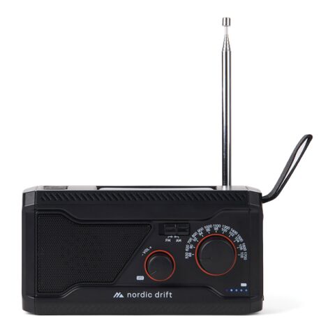 Radio multifuncional Nordic Drift Titan IPX4 de 4000 mAh negro | sin montaje de publicidad | no disponible | no disponible